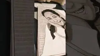 portrait ✏️🤞#youtubeshorts #youtube #india #artist #divya #artwork #sketch @SandraCiresArt #art