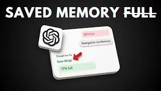 How to Fix ChatGPT FULL Memory Issue Without Deleting Memory