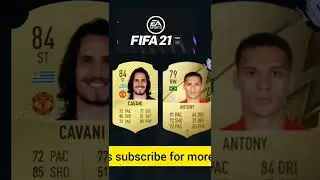 Cavani 🇺🇾 vs Antony🇧🇷_ Who Is Better #shorts #footballers