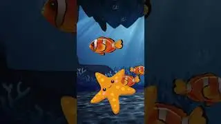 Orange ⭐️fish #animatedlullaby #bedtimeroutine #fishlullaby #bedtimeforbabies #toddlersleep