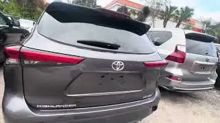 2021 Toyota Highlander Grey, Classic Cars of Palm Beach Gardens