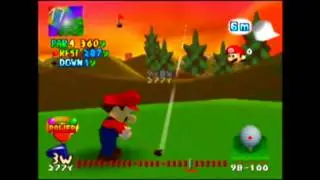 Mario Golf 64: Koopa Park Hole 17 Hole-In-One