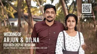 ARJUN PV+ DILNA MOHAN WEDDING LIVE CAST 06-02-2021 &copy;Malabar Wedding Live | 9048737780
