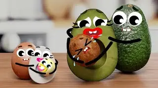 Overcoming the Fear Doodles to Food Surgery Transformation #cartoon #doodles #animation