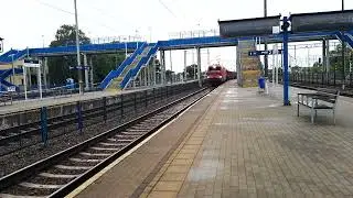 X4EC-045 z węglarkami przejeżdża przez Chełm + Rp1
