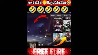 New Glitch in Magic Cube Store Free Fire🤣| Wait For End😱- #shorts #newglitch
