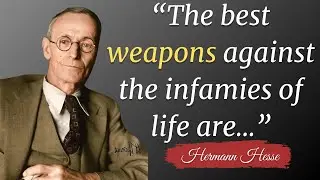 Hermann Hesse's quotes you should know before you get old | Part 2/2 Herman Hesse life lessons