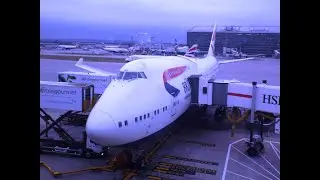 London - San Francisco with British Airways BA285 B-747-400 G-BYGG from seat 50K 30.10.2018