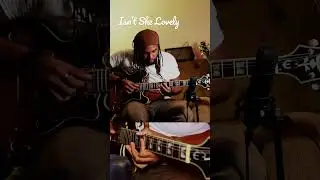 Isn&rsquo;t She Lovely Reinterp #shorts #guitar #jazz #steviewonder #isntshelovely