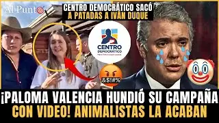 &iexcl;Animalistas ACABAN con Paloma Valencia! VIDEO la HUNDI&Oacute; &iexcl;Centro Democr&aacute;tico ECH&Oacute; a Iv&aacute;n Duque!