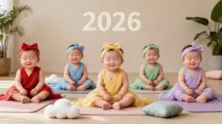 Dudi Dudi Dam Dam Dance 🎵 Baby Sitting & Standing Dance Party! ✨ 2026