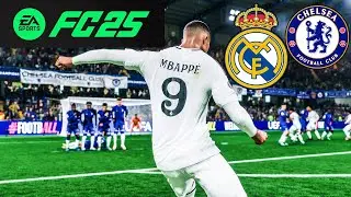 REAL MADRID - CHELSEA | FC 25 PS5 Gameplay Legend Difficulty