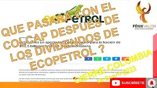 QUE PASAR&Aacute; CON EL COLCAP DESPU&Eacute;S DEL PAGO DE DIVIDENDOS DE ECOPETROL ?