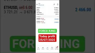 FOREX KING | TODAY PROFIT 25/07/2025