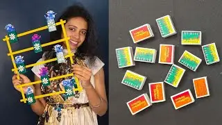 DIY Beautiful and Unique Wall Hanging Craft Using Matchstick Box/Best Out Of Waste Home Decoration 