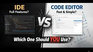 Code Editor vs. IDE: What's the Difference?