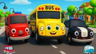 Wheels on the bus go round and round song | english rhymes for babies | Play wheels on the bus video