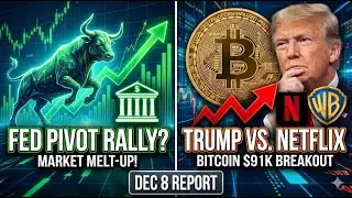 🚨 TRUMP vs. NETFLIX Deal? + Fed Pivot Rally! (Dec 8 Market Wrap) | EPK Capital