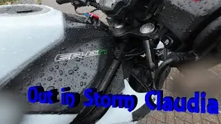 At Work in Storm Claudia