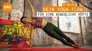 Yoga-Workout für eine gesunde Hüfte | #yogamitsaralyn | DAK-Gesundheit