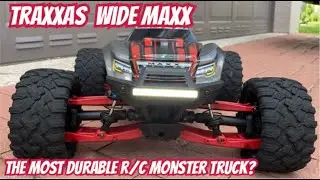 Traxxas Maxx with Wide Kit The Most Durable R/C monster Truck