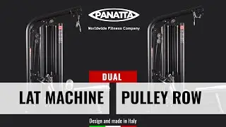 Dual  Lat Machine | Pulley Row -  Panatta