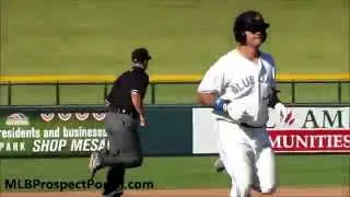 Sean Ochinko 3-run HR - Toronto Blue Jays - Arizona Fall League 2014
