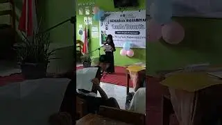 tampil perdana adek izza ikut lomba membaca cerita isroq miroq❤apapun hasilnya mama selalu bangga 😍