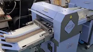 Wickelfalz mit automatischer Balkenrillung & Inline-Falzmaschine