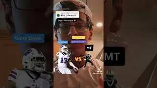 Gabriel Davis vs Michael Thomas Who to draft Fantasy 🏈🚨! #shorts #nfl #fantasyfootball #debate