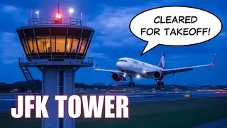 JFK Tower &ndash; Real Pilot Communication 🎧 | Live ATC Audio Experience