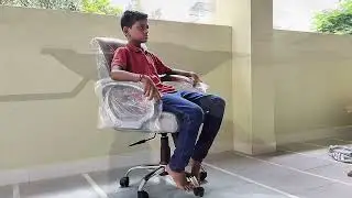 MAXSON Mid Back Revolving Office Chair |Work From Home & Study Desk Chair