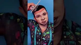 Eleven Stranger Things no reverso. ☺️ #maquiagemartistica #strangerthings