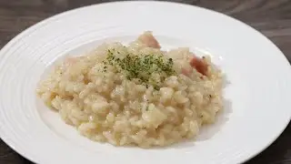 フライパンで！本格！チーズリゾットの作り方 | How to make cheese risotto