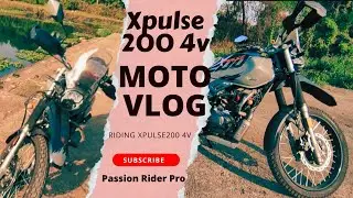 Riding with the POWERFUL Xpulse 200 4v || Mic not working. 😭 || Xpulse Rider