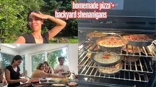 🍕 homemade pizza, veggie patch, & backyard fun  | Day 3