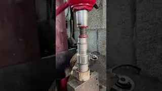 Pressing in the Bushing Like a Pro! #automobile #carrepair #diy #press