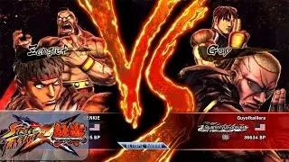 SFXT: GENKIE (Ryu/Zangief) Vs Guyofkaillera (Guy/Raven) HD