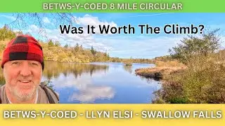 LLYN ELSI - SWALLOW FALLS - BETWS-Y-COED HIKE .  SNOWDONIA - NORTH WALES