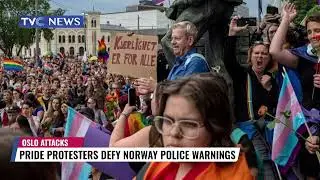 Pride Protesters Defy Norway Police Warnings Over Oslo Att#ks