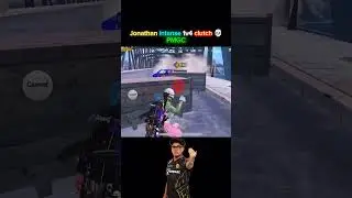 Jonathan intanse 1v4 clutch💀 PMGC  #jonathan #bgmi #pubg #scout #mortal #esports #payalgaming