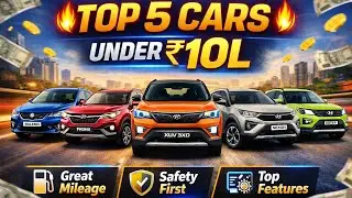 Under 10 lakh 5 Best car 😱😱 #shortvideo #viral #virlvideo #carlovers #automobile #luxurycar 