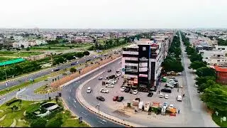 Phase 6 MB Aerial View Phase 6 Underpass #dhalahore #luxurylifestyle #doubleshot