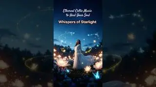 🎵Whispers of Starlight 🦋 Magical Healing Music (1 min relaxation) #Shorts