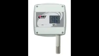 WebSensor with PoE - remote temperature, humidity, CO2 concentration with Ethernet interface