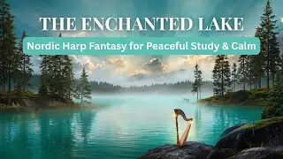 The Enchanted Lake💧| Nordic Harp Fantasy for Peaceful Study & Calm