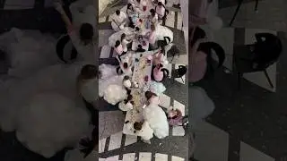 Монтаж сброса 100 тыс шаров🤍