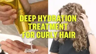 IGK Hair - How to Deep Hydration Curly Hair w/ Leo Izquierdo + Offline 3-Minute Hydration Mask