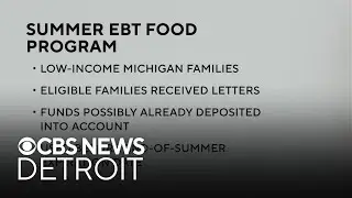 Summer EBT food program available in Michigan