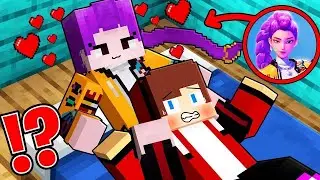 JJ and RUMI KPOP DEMON HUNTERS on a LOVE Romantic Date in SECRET from VILLAGE?! - Maizen Minecraft
